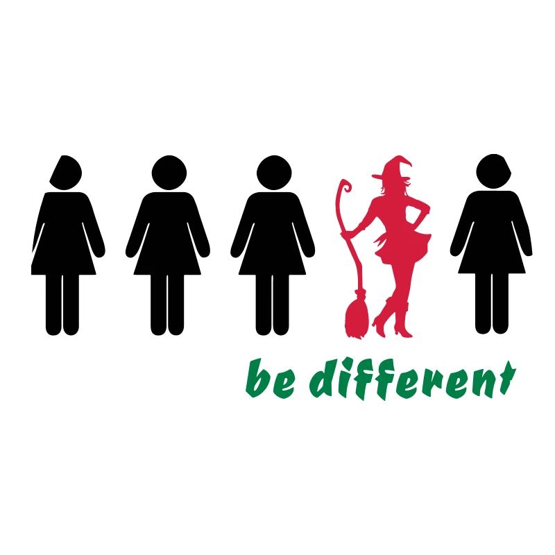 be different! - sei anders (Hexe)