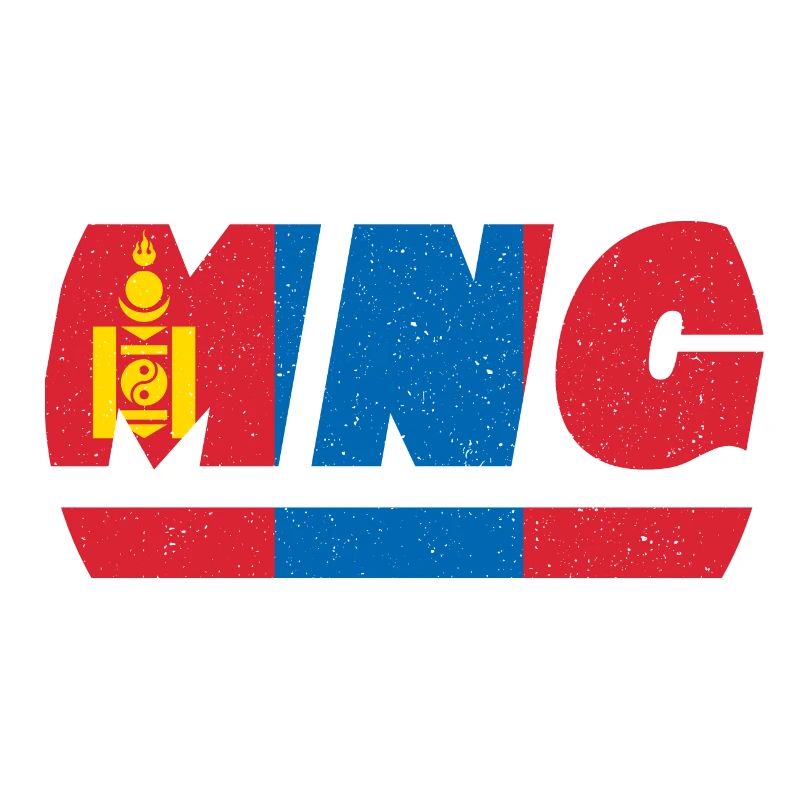 Drapeau mongol drapeau MNG