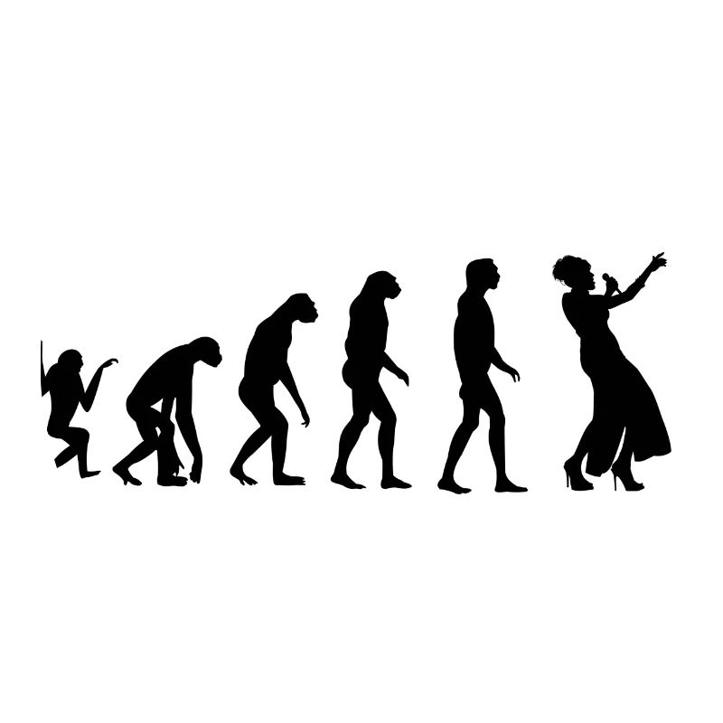 chanteur d'évolution