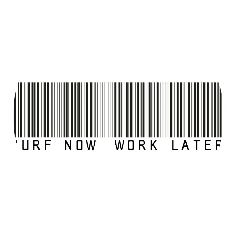 surf now work later bar code