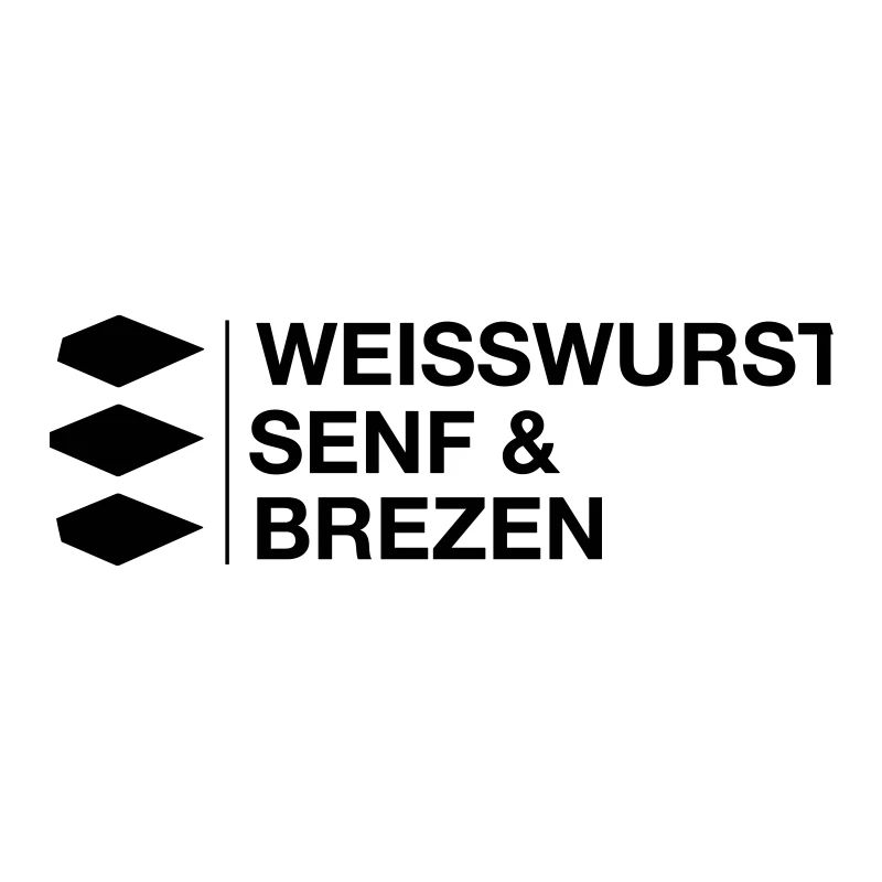 Weisswurst, mustard and pretzels Bavarian gift