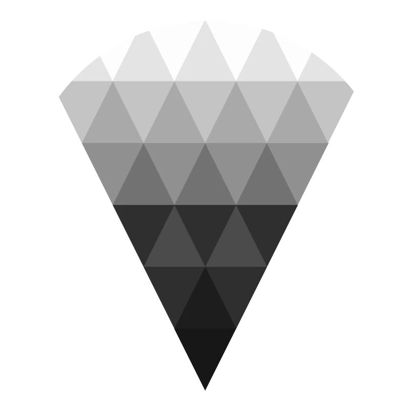 Abstract triangle