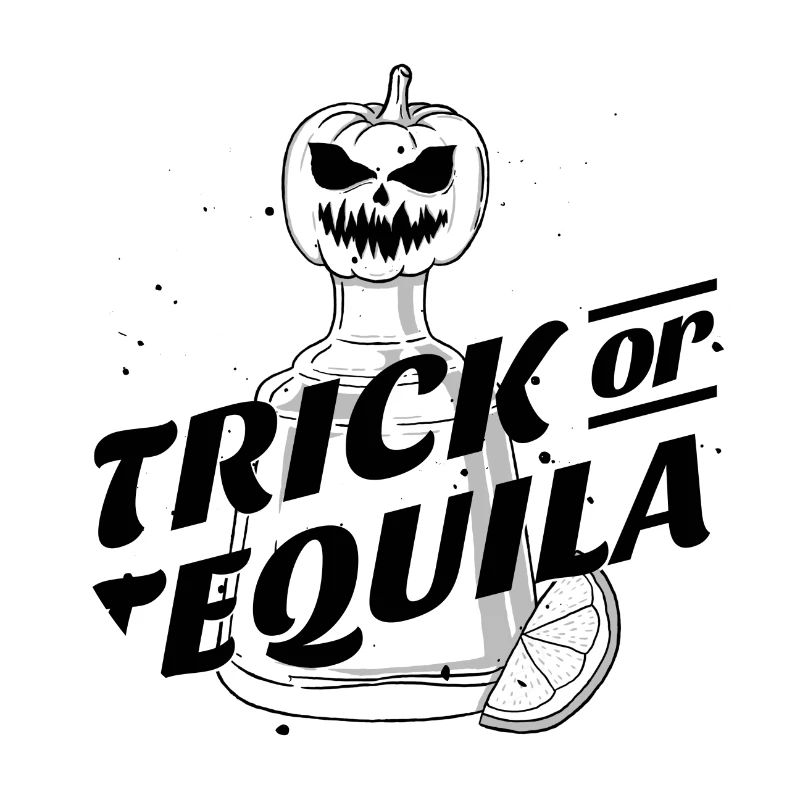 Halloween. Süßes oder Saures. Tequila. Lustig.