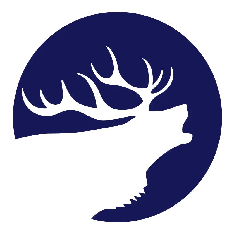 Roaring conception de cerfs communs
