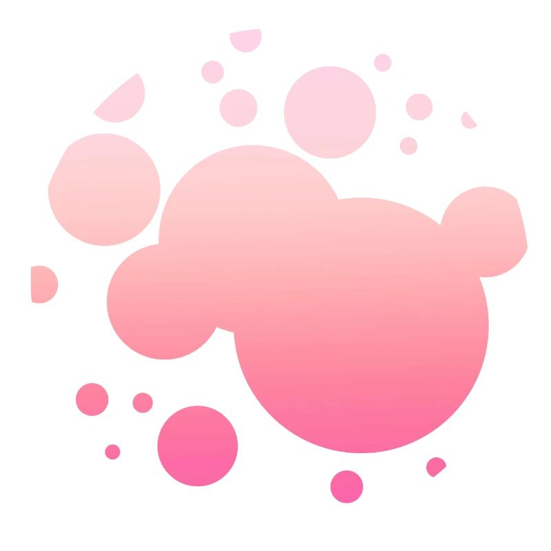 Conception d'éclaboussure de couleur simple éclaboussure de couleur rose