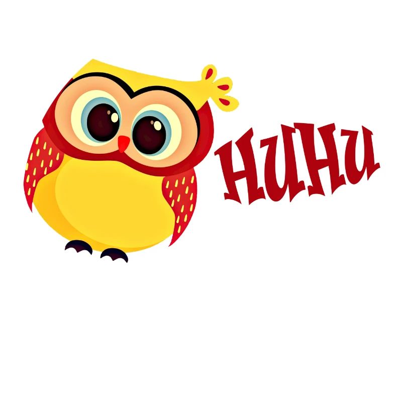 Huhu Uhu Eule Geschenk Idee