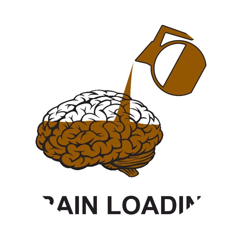 Brain loading by coffee
