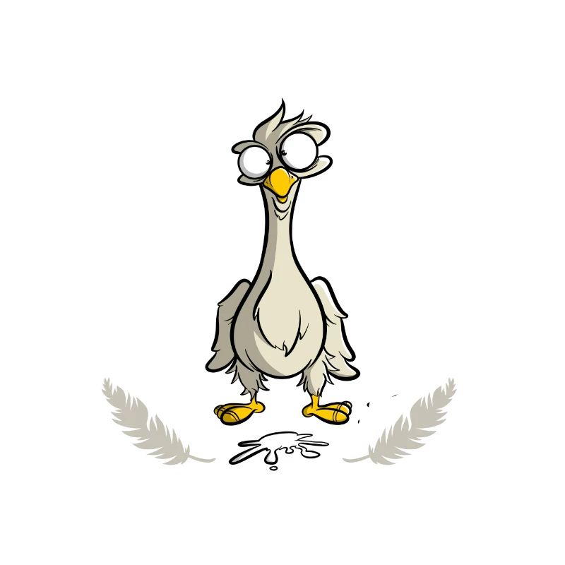 Faites comme l'oiseau - la merde dessus