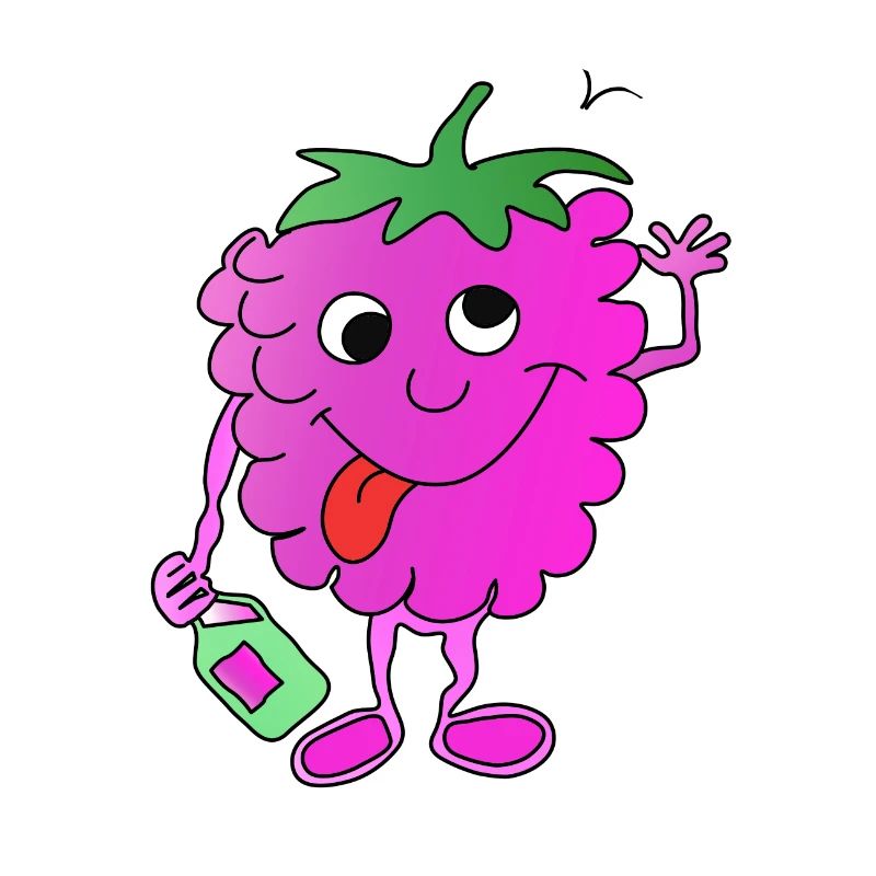 Drunk raspberry
