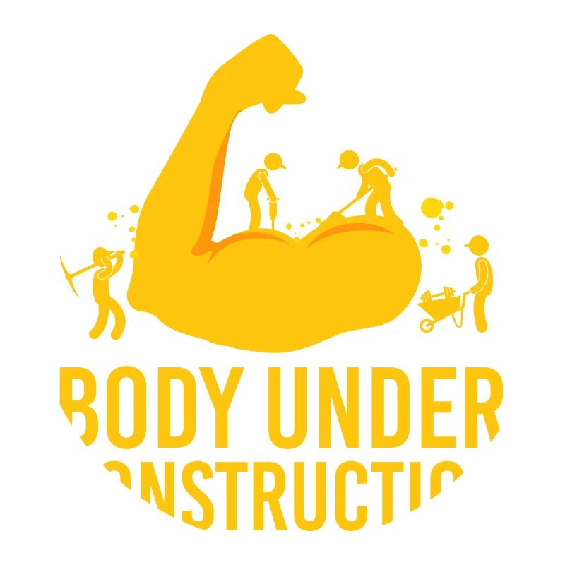 Bodybuilder Body Under Construction - Geschenkidee