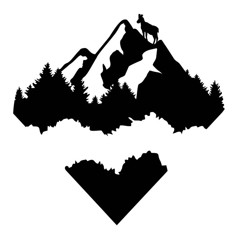 Mountains, Forest and Ibex Triangle