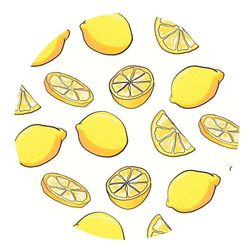 Fruit Summer Pattern Lemons Pattern Lemons Citrus