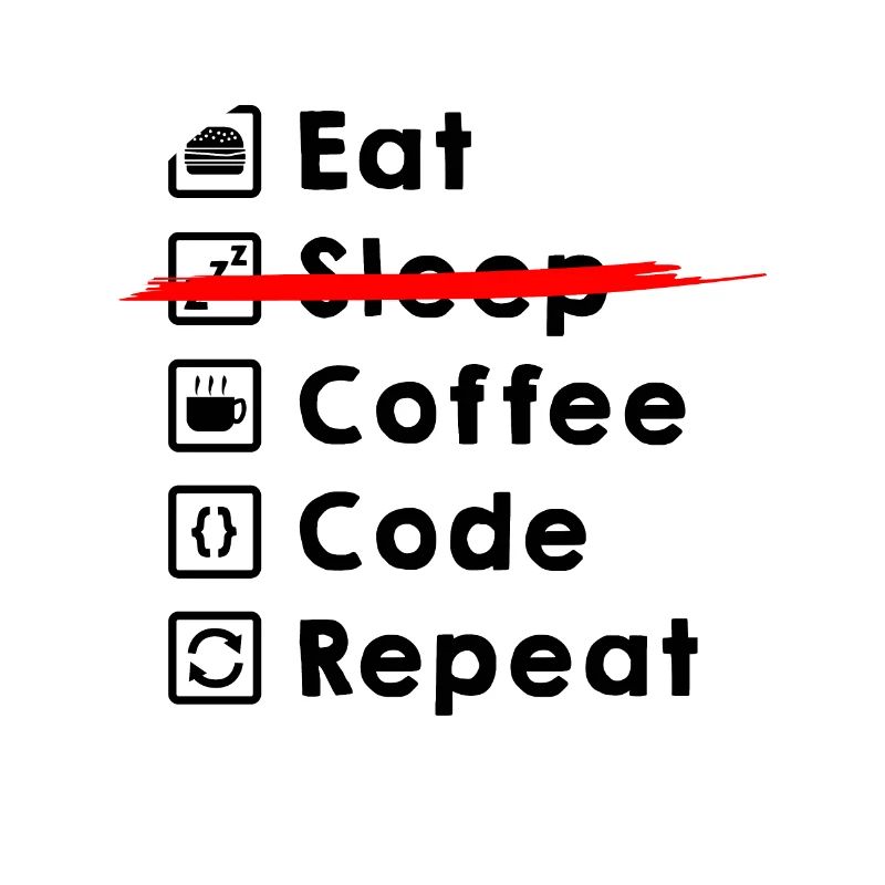 Eat Coffee Code Repeat