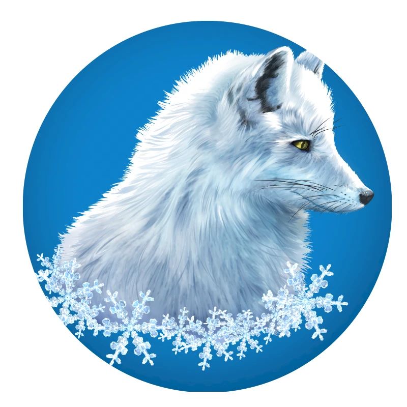 Poster Polarfuchs
