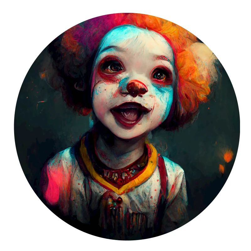 Mignon et effrayant - Clown Jack