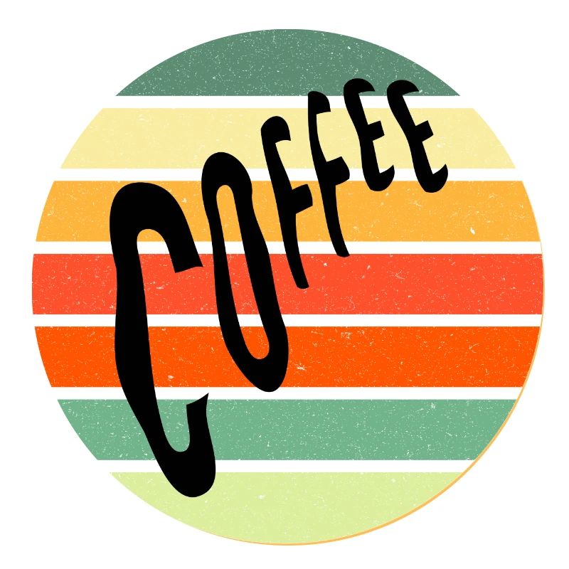 Café Rétro Coucher de soleil