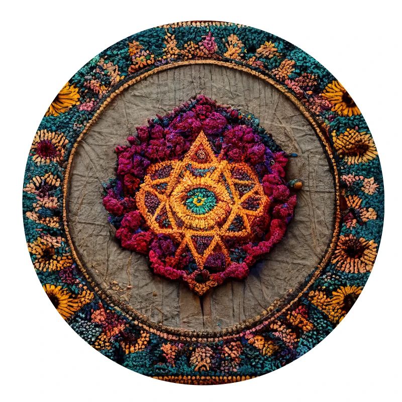 Boho Mandala Abstract