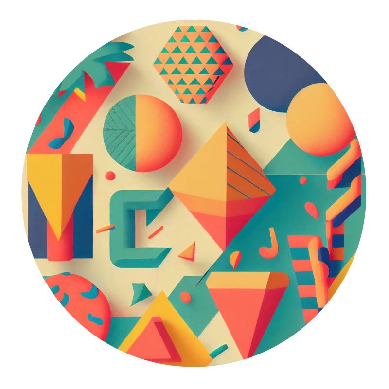 Vintage 90s Pattern Geometric