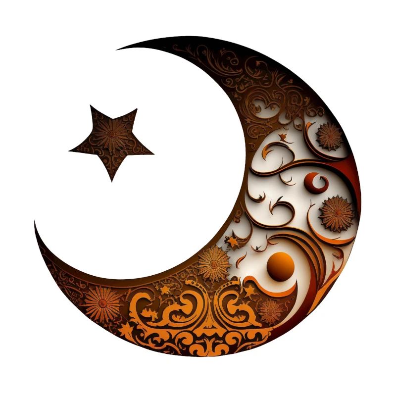 Der Halbmond des Ramadan