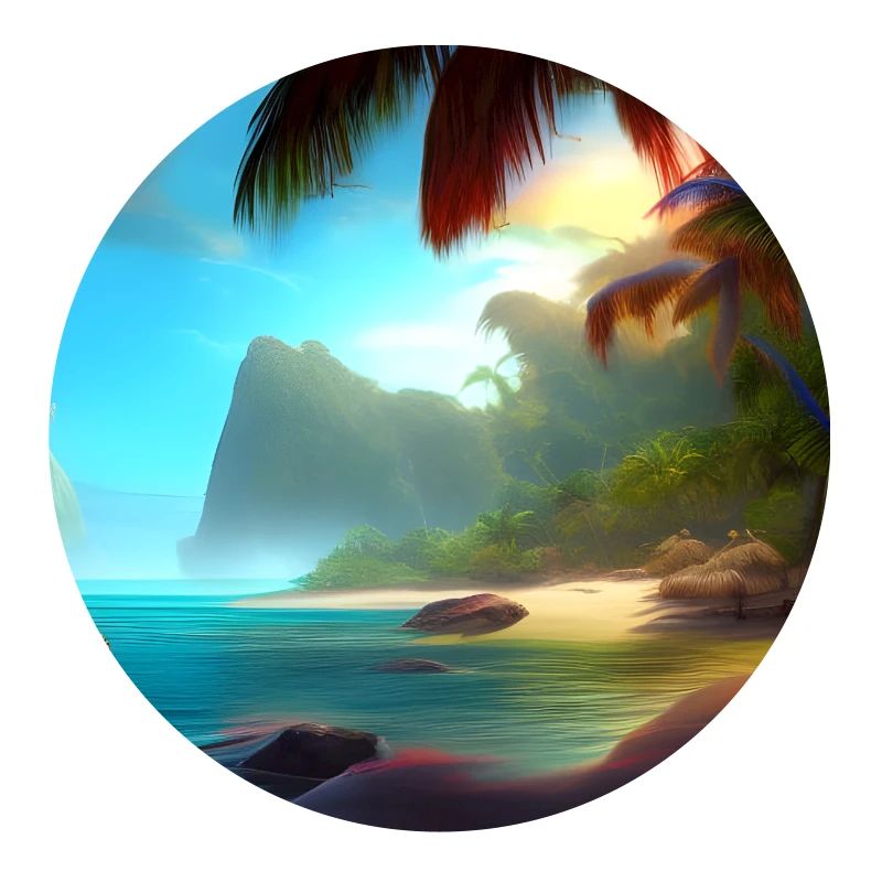 Plage tropicale