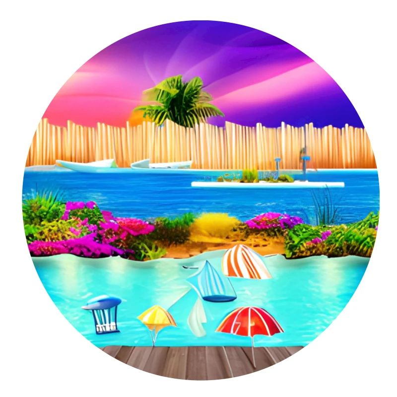 sunny vacation at sea side