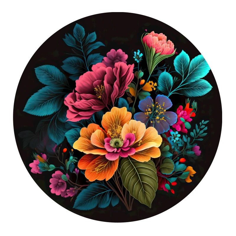 Motif de fleurs botaniques