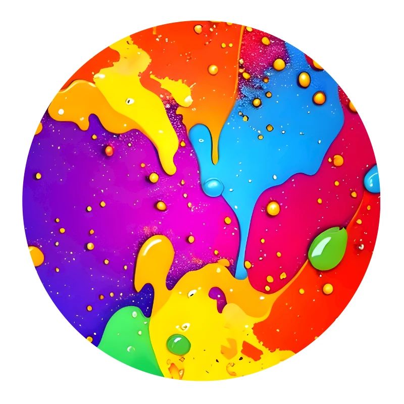 Colorful SplashArt Design Wallpaper Background