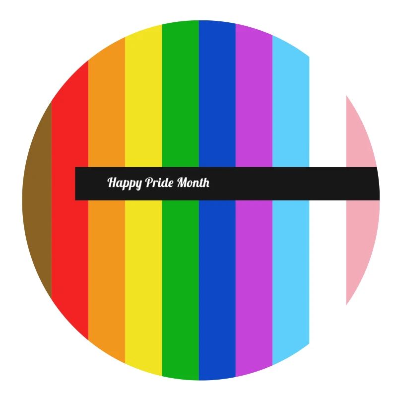 Fierté Arc-en-ciel Happy Pride