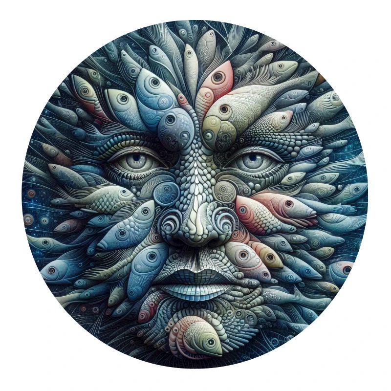 Visage de poisson