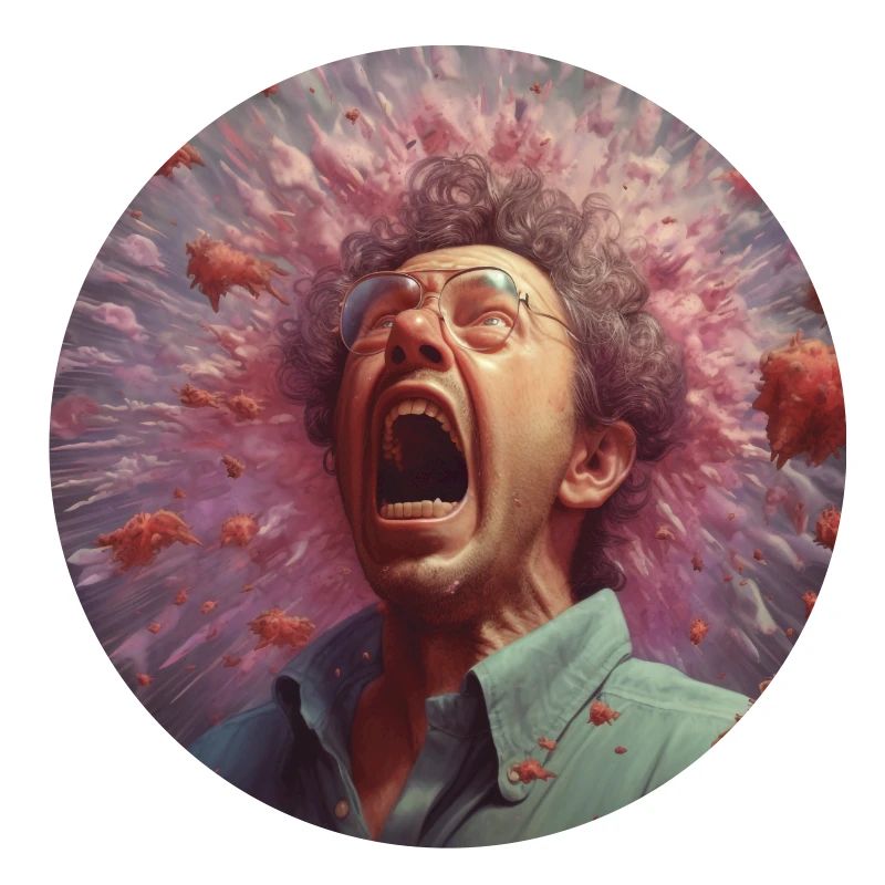 Les bactéries volent en éternuant