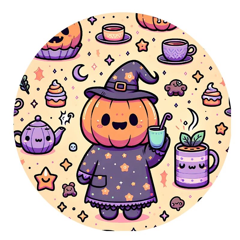 Funny Halloween Pumpkin Pattern