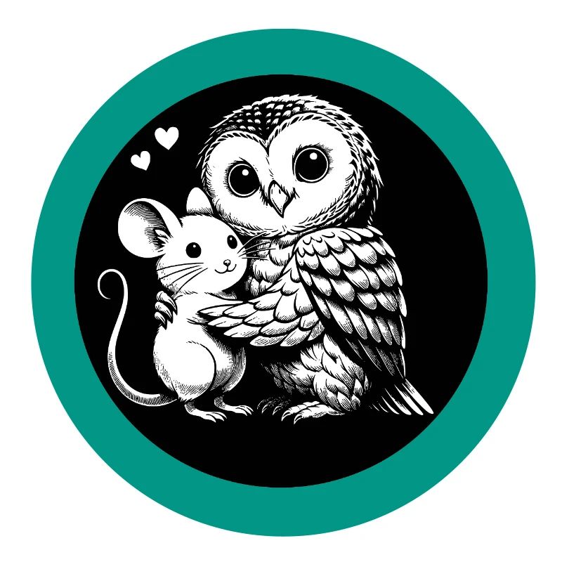 Eule und Maus Freunde statt Feinde