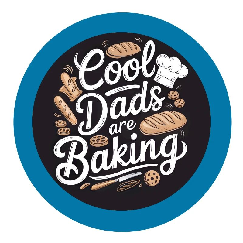 Cool dads baking bread