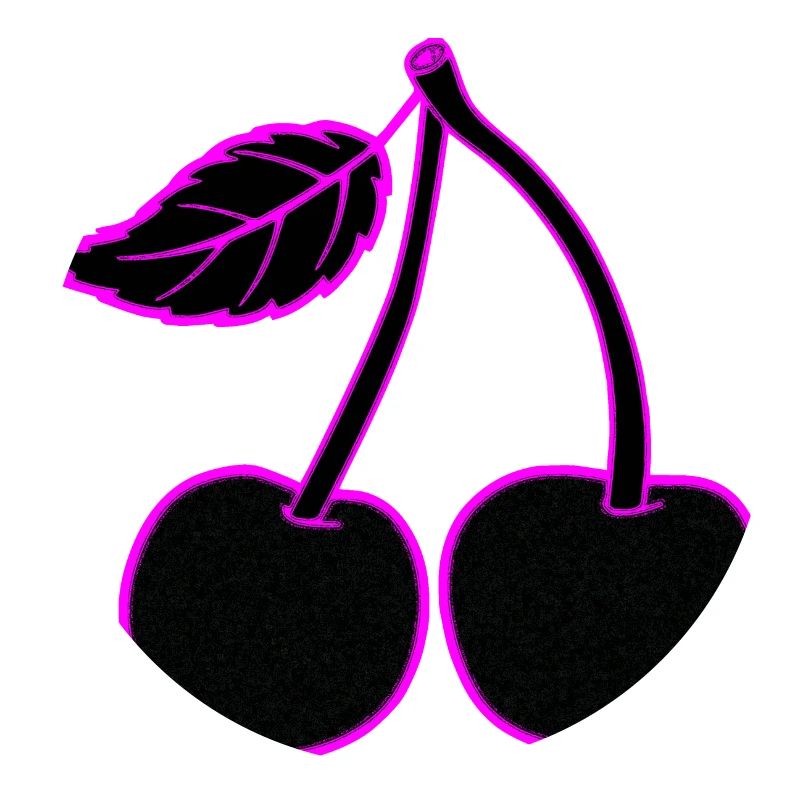 Neon Cherry Pink, subtle or present