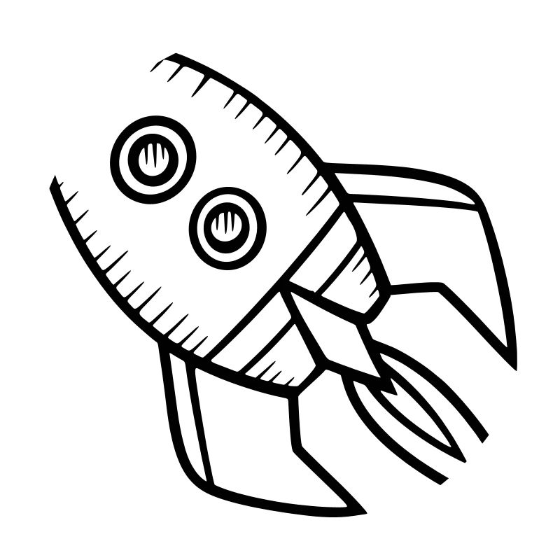 Spaceship rocket