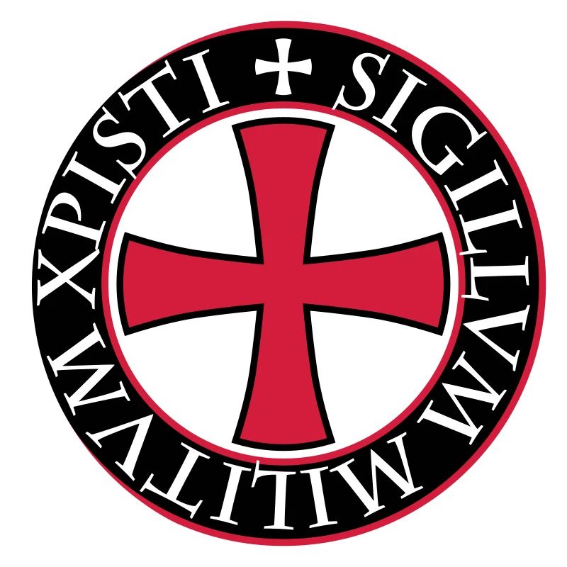 27 Tempelritter Templer Kreuz Spruch Mittelalter