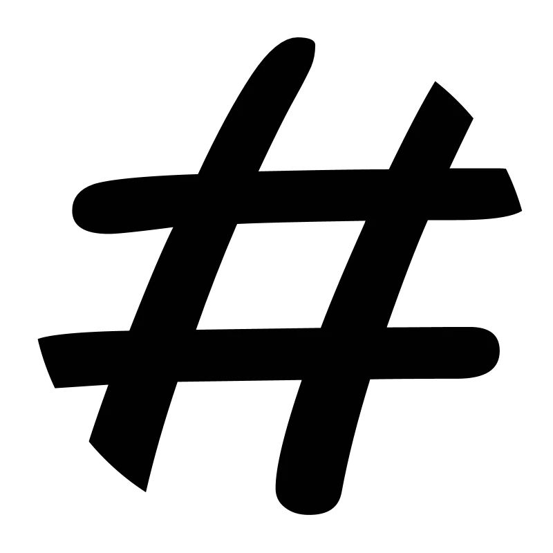 hashtag