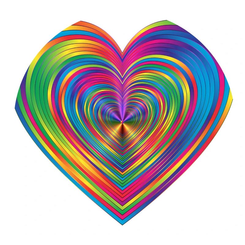 Rainbow Heart