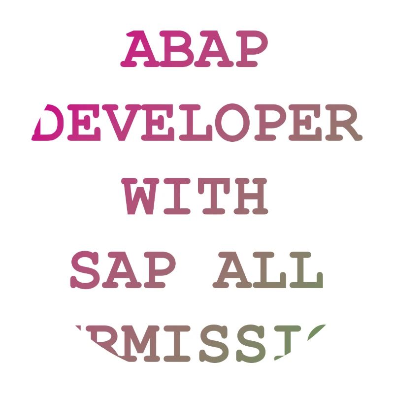 ABAP SAP Developer! Geschenkidee