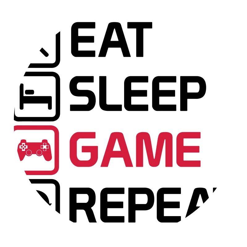 manger le jeu de sommeil répéter