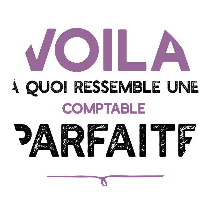 Une Comptable parfaite cadeau