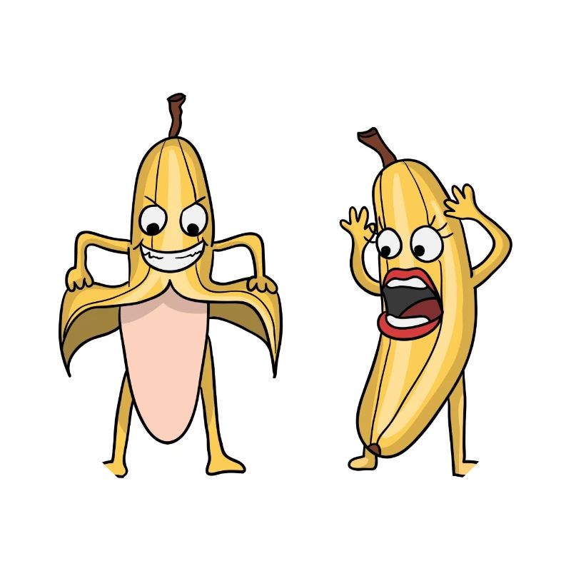 Banane Enthüllung Lustig Geschenk