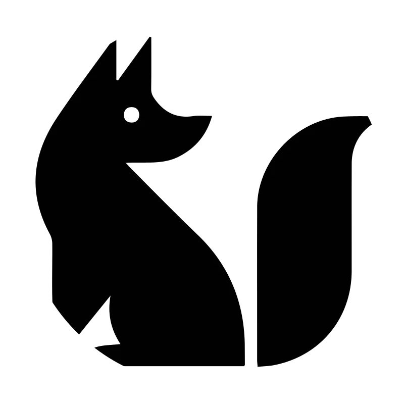 Cute fox illustration