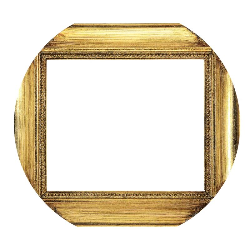 🖼️ Cadre d’image dorée décoré