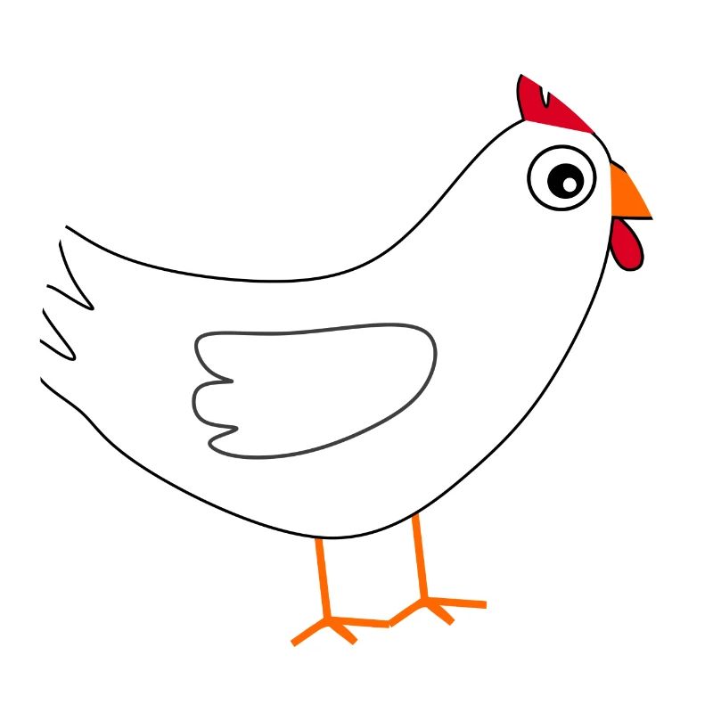 White Chicken Easter