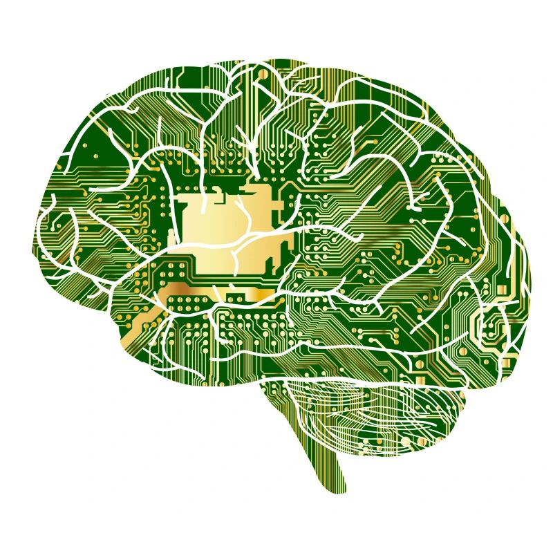 Brain Computer Chip Chip Computer