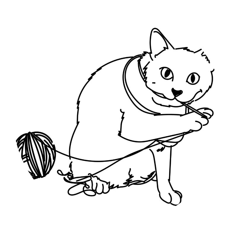 Playing cat