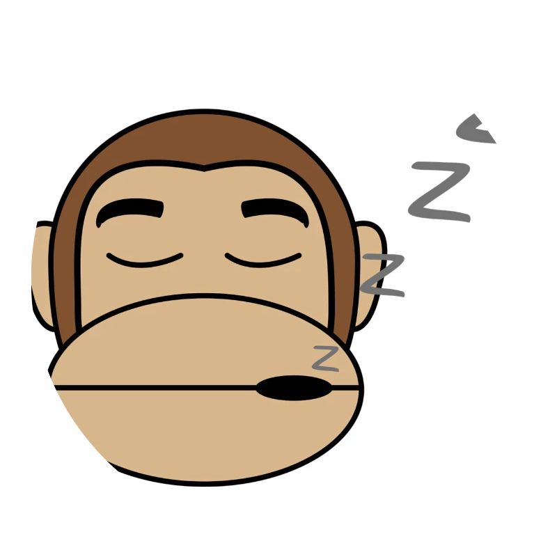 Singe endormi