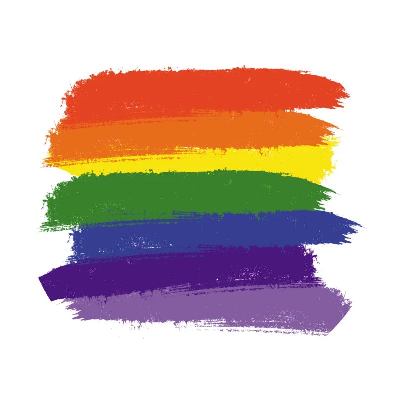 Rainbow Paint Brushes