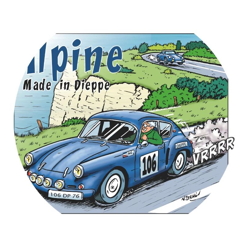 Polete en Alpine 106